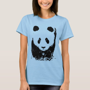T-shirt Panda Pop Art