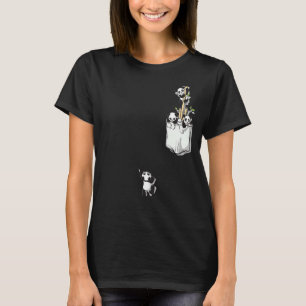 T-shirt Panda Pour Hommes Femmes Garçons Filles Panda Ours
