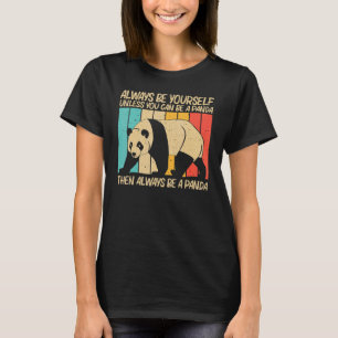 T-shirt Panda Pour Hommes Femmes Panda Ours Animal 1