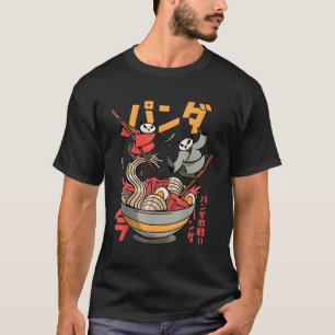 T-shirt Panda Ra nouilles japonaises
