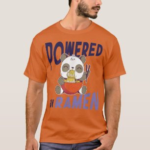 T-shirt Panda Ramen Anime Noodles Kawaii Japonais
