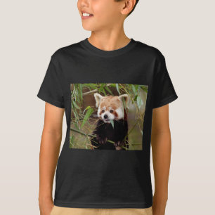 T-shirt Panda rouge