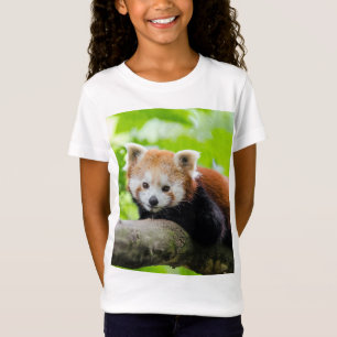 T-Shirt Panda rouge