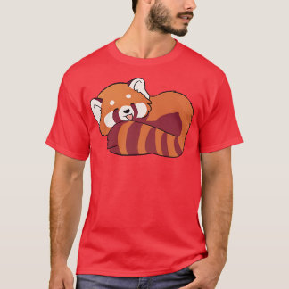T-shirt Panda rouge - joli dessin