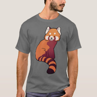 T-shirt Panda rouge - jolie illustration 2