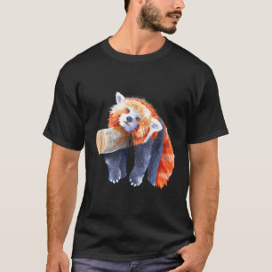 T-shirt Panda Rouge Panda Rouge Panda Rouge