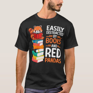 T-shirt Panda roux