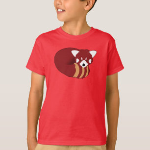 T-shirt Panda roux