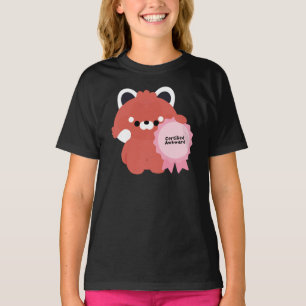 T-shirt Panda roux certifié gênant