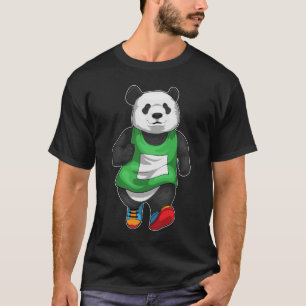 T-shirt Panda Runner Sports