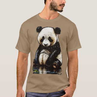 T-shirt Panda sucré mignon