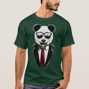 T-shirt Panda Suit