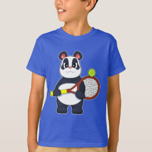 T-shirt Panda Tennis Tennis