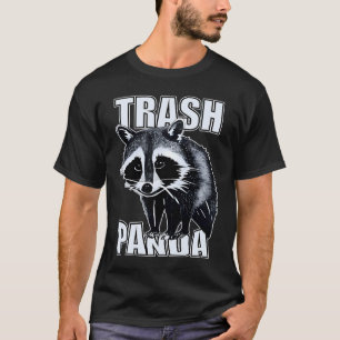 T-shirt Panda Trash