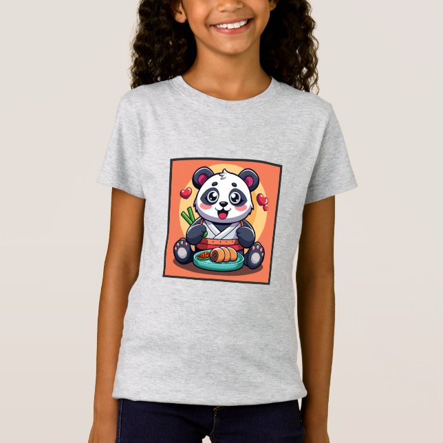 T-Shirt Panda très mignonne (Devant)