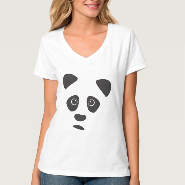 T-shirt Panda triste (Devant)