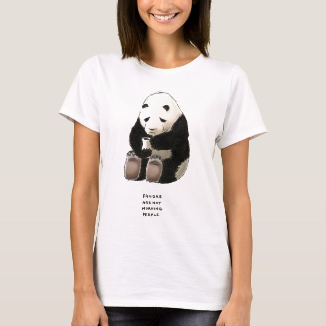 T-shirt panda trivia (Devant)
