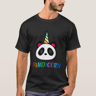 T-shirt Panda Unicorn Pandicorn