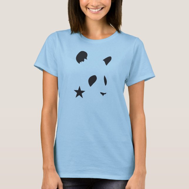 T-shirt pandablack (Devant)
