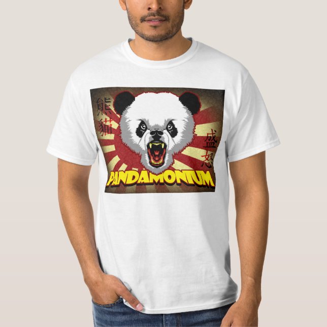 T-shirt Pandamonium (Devant)