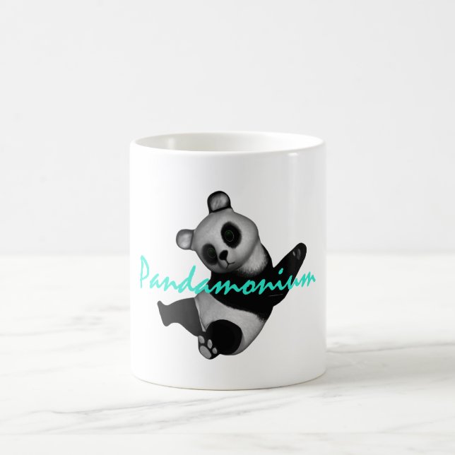 T-SHIRT Pandamonium Kaffeetasse (Mittel)