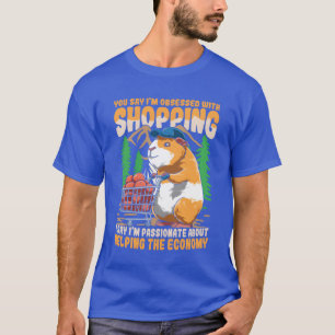 T-shirt PANDAREAU NOURRITURE CHARIOT D'ACHAT ami