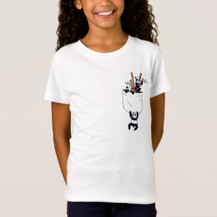 T-Shirt Pandas de poche drôles
