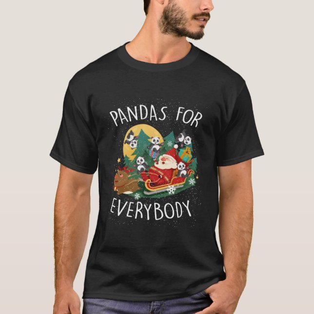 T-shirt Pandas Pour Tout Le Monde Panda Pour Et (Devant)