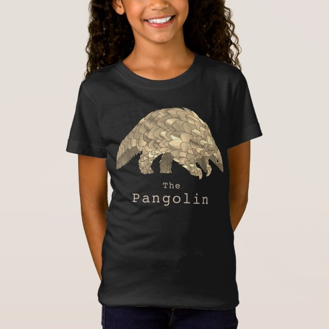 T-Shirt Pangolin Animaux en danger Activisme Art (Devant)