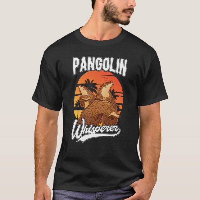 T-shirt Pangolin Whisperer (Devant)