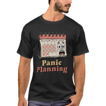 Panic Planning | Funny Time Anxiety Calendar