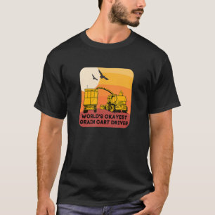 T-shirt Panier à céréales le plus Okayest au monde Chauffe