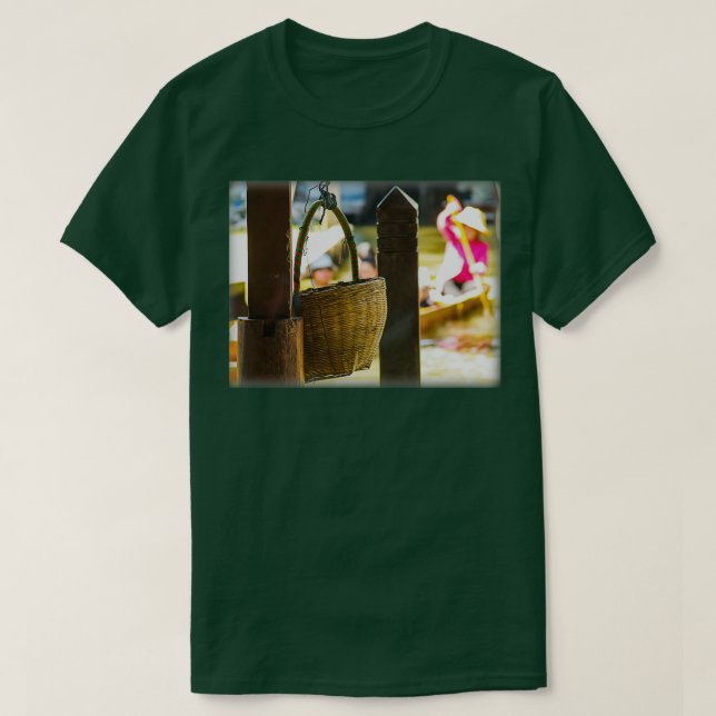 T-shirt Panier à Khlong Ong Ang Canai Bangkok (Design devant)
