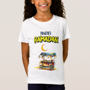 T-Shirt Panier alimentaire Ramadan Arabian Street avec lan