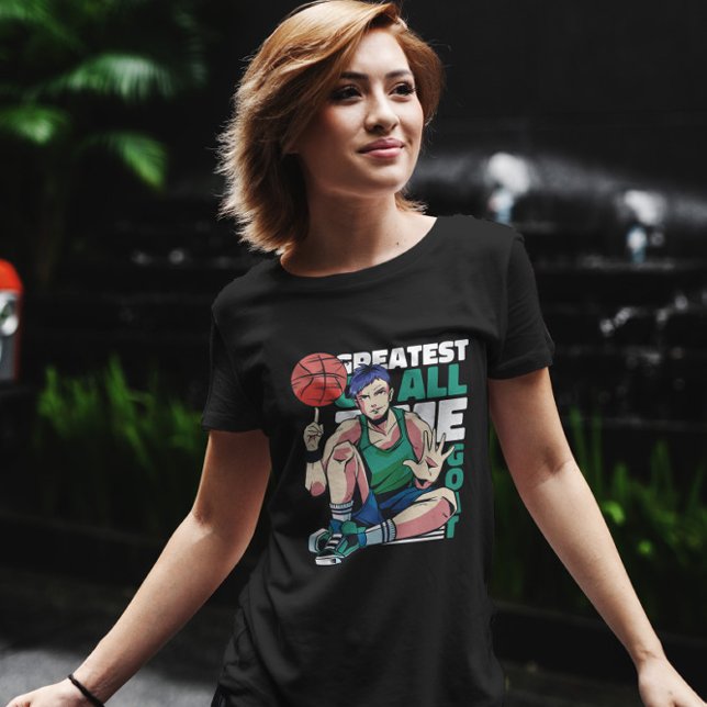 T-shirt Panier Anime Boy (Créateur téléchargé)