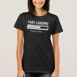 T-shirt Panier Chargement S'Il Vous Plaît Attendre Femmes
