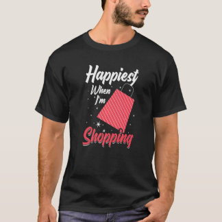 T-shirt Panier Citations Shopper Blagues 8