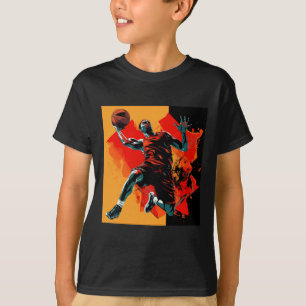 T-shirt Panier de basket-ball