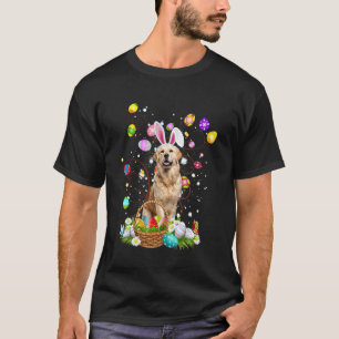 T-shirt Panier de chasse aux œufs de Pâques pour chien Ret