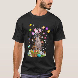T-shirt Panier de chasse aux œufs de Pâques pour chien Xol