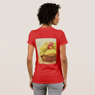 T-shirt "Panier de fruits" jolie photo. Commandez dès main