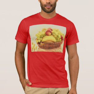T-shirt "Panier de fruits" jolie photo. Commandez dès main