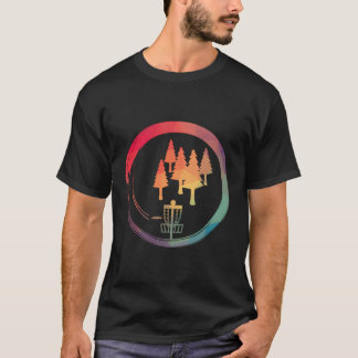T-shirt Panier de golf Frisbee Golfer Disk
