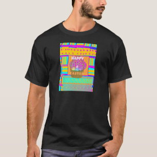 T-shirt Panier de Pâques et d'Oeufs inspirés de l'Afrique 