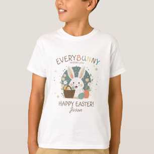 T-shirt Panier d'oeufs de lapin de Pâques ID1013