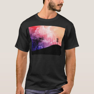 T-shirt Panier sur une colline