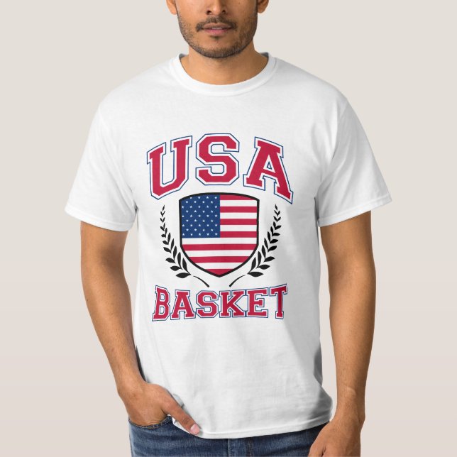 T-shirt Panier USA (Devant)