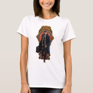 T-shirt Panneau Art Nouveau NEWT SCAMANDER™ Walking