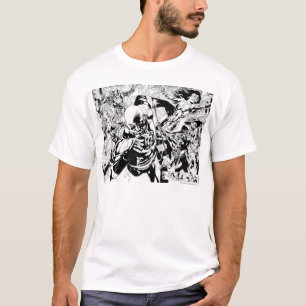 T-shirt Panneau comique de la nuit la plus noire