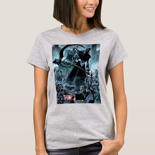 T-shirt Panneau Corps de Lanterne Noire (Devant)